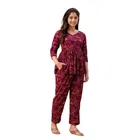 Women's Paisley Printed Comfort Co‑Ord Fusion Set 