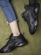 Shoetopia Girls Casual Shoes Black 