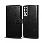 Artificial Leather Mobile Flip Cover for OPPO CPH2753 /Oppo_K13x 5G 