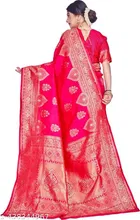 Banarasi Silk Zari Woven Saree for Women 