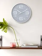Classy Analog Wall Clock, Medium [11" × 11"], Plastic 