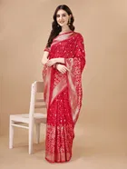 Pure Silk Woven Printed Saree for Women 
