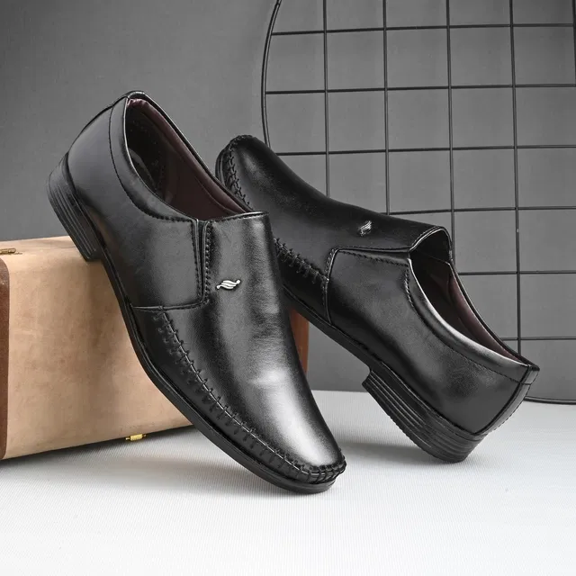 Formal Shoes for Men (Black, 7)