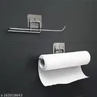 Stainless Steel Wall Mounted Tissue Paper & Towel Holder 