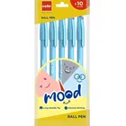 Cello Mood Ball Pen (Pack of 5, Ink Color - Blue)