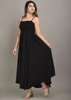 Poly Crepe Dress for Women 