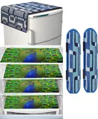 Knit 7 Pcs Fridge Cover Set 
