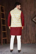 Cotton Koti Kurta Set for Men 