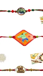 Metal Rakhi, Pack of 3