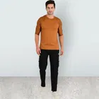 Lycra Nylon Logo Printed Track Pant for Men 