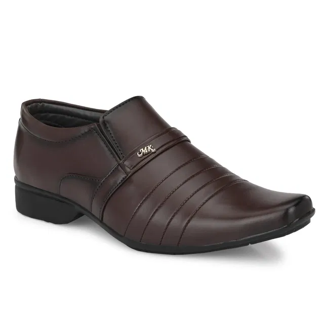 Formal Shoes for Men (Brown, 10)