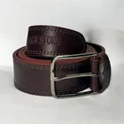 Formal PU Leather Belt for Men (Brown, Free Size)