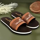 Sliders for Men (Brown, 6)