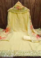 Embroidered Unstitched Suit for Women 