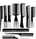 Professional 10 Pcs Hair Comb Set, Multicolor, Set of 1