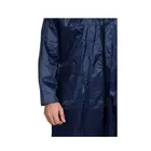 Solid Overcoat with Hoods and Side Pocket Raincoat for Men 