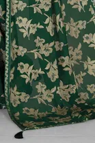 Trendy Heavy Georgette Saree with Blouse Piece For Women 