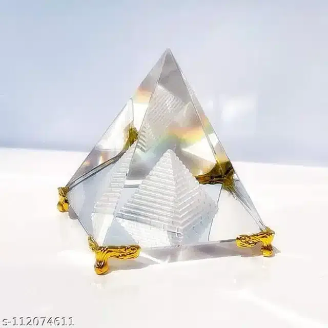 Fengshui Pyramid Showpieces (Transparent)