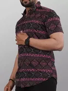 Half Sleeves Printed Shirt for Men 