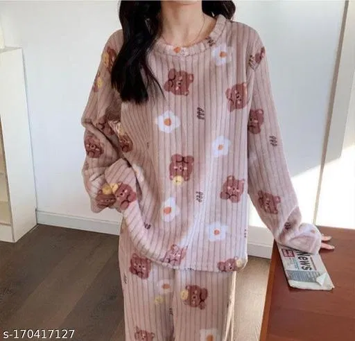 Comfort Nightdress for Women (Pink, XXXL)