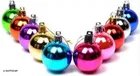 Plastic Christmas Tree Hanging Balls 