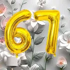 Foil Balloon for Birthday Celebration, No. 67 