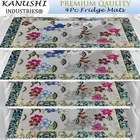 KANUSHI Industries® PVC Washable Fridge Multi Purpose Mats/Fridge Mats Set of 4 / Refrigerator Mats Set