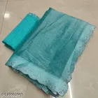 Jimmy Choo Solid Saree For Women, Green
