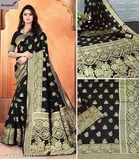 Banarasi Silk Zari Woven Saree for Women 