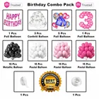 Rainbow Theme 3rd Happy Birthday Decoration,Multicolour,Set Of 1