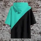 Hooded Colorblocked T-Shirt for Men 