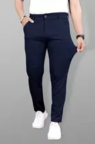 Lycra Blend Trouser for Men 