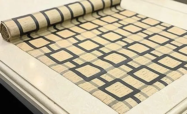 Laminated Non Woven Multipurpose Kitchen Cabinet Drawer Shelf Mat (Multicolor, 45x500 cm)