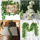 Polyester Artificial Hanging Leaves Garlands 