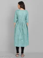 Botanical Embroidered Maternity Kurti 