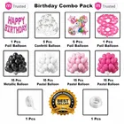 Rainbow Theme 8th Happy Birthday Decoration,Multicolour,Set Of 1