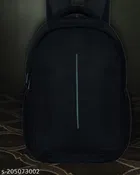 Nylon Backpack for Men & Women, Black