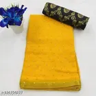 Chiffon Printed Saree for Women 