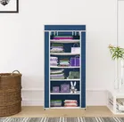 Plastic 6 Layer Collapsible Multipurpose Rack 