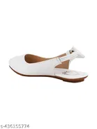 Shoetopia Girls Ballerinas White Size 4.0