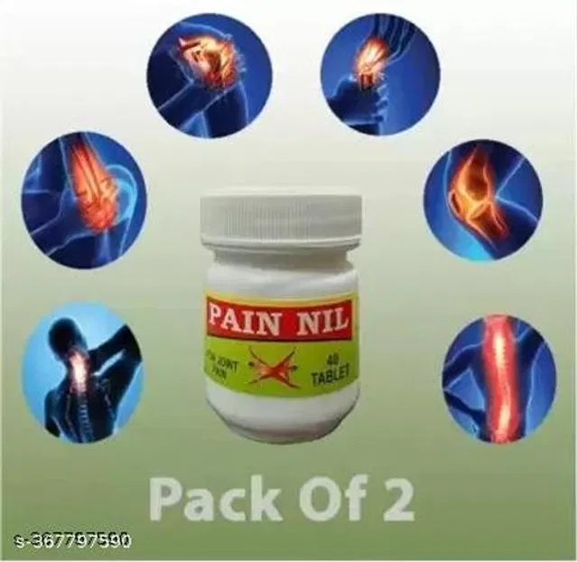 Pain Nil Tablet For Joint Pain (2 Bottles X 40 Tablet)
