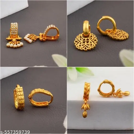 High Quality Earrings/Studs/Bali Combo