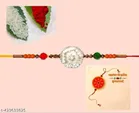 Handmade Designer Rakhi with Roli Chawal 