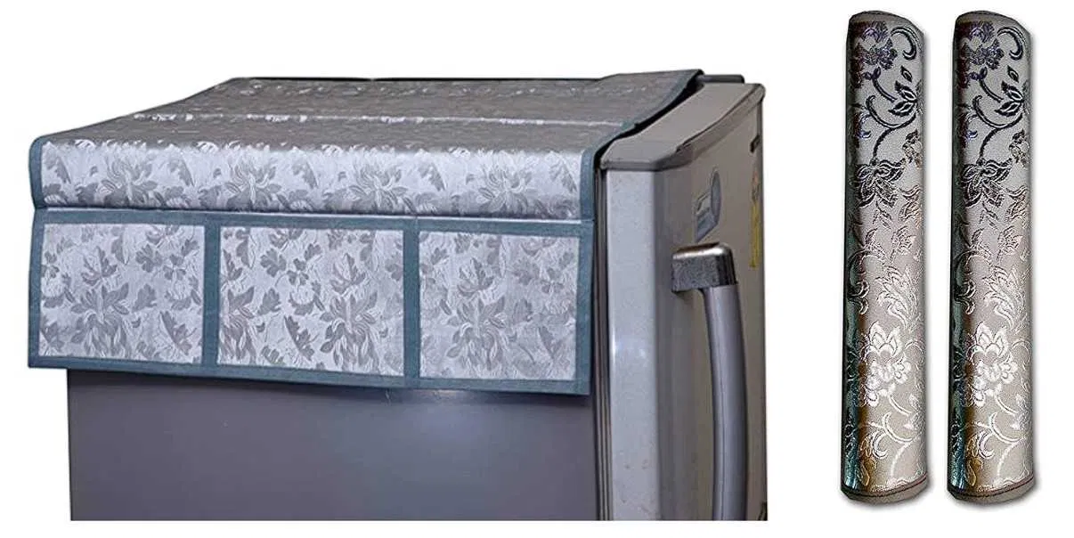 Refrigerator Covers (Silver) (A-150)