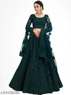 Cotton Blend Lehenga Choli for Women 