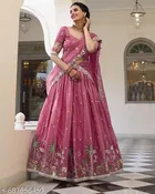 Embroidered Lehenga Choli for Women 