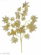 Polyester Artificial Maple Leaves Bunch 