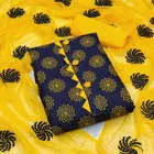 Cotton Slub Unstitched Dress Material for Women 