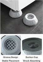 Plastic Shock Absorber Suction Cup Stand Pads for Large Appliances 