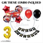37 Pcs 3rd Birthday Decoration kit, Multicolour, Set of 1